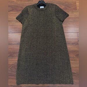 Milly Holiday Metallic Knit dress